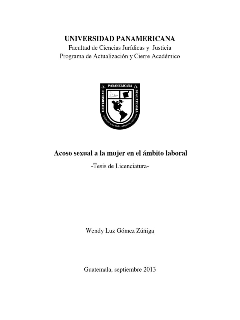 Acoso Sexual Laboral | PDF | Acoso Sexual | Violación