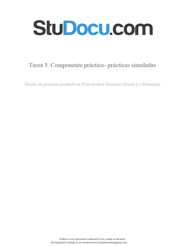Tarea 3 Componente Practico Practicas Simuladas | PDF | Business | Diseño