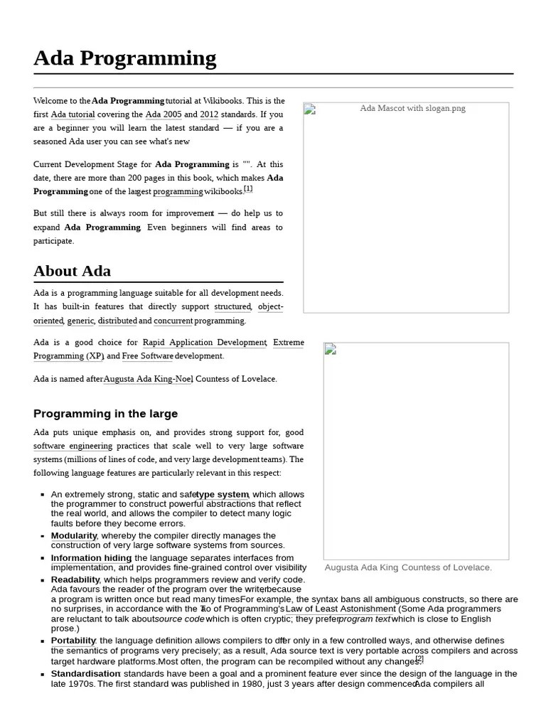 Ada_Programming | PDF | Computer Programming | Compiler
