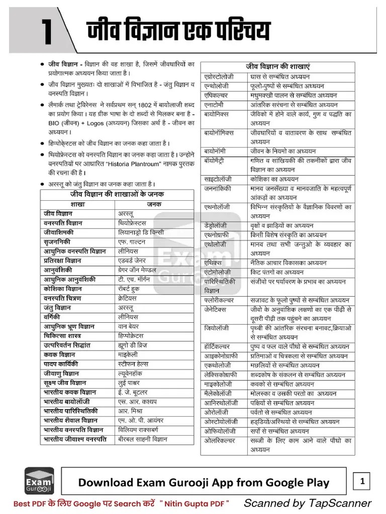 General Science PDF In Hindi | PDF