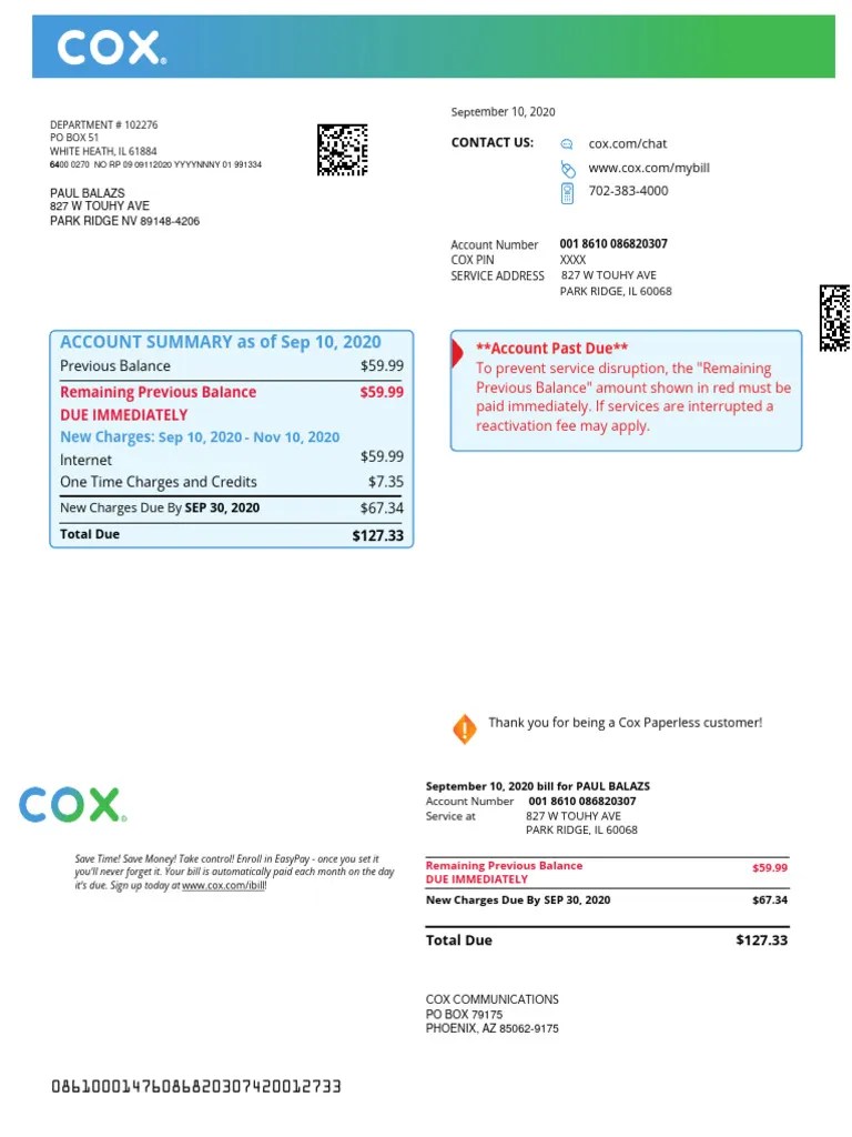 Cox 2019