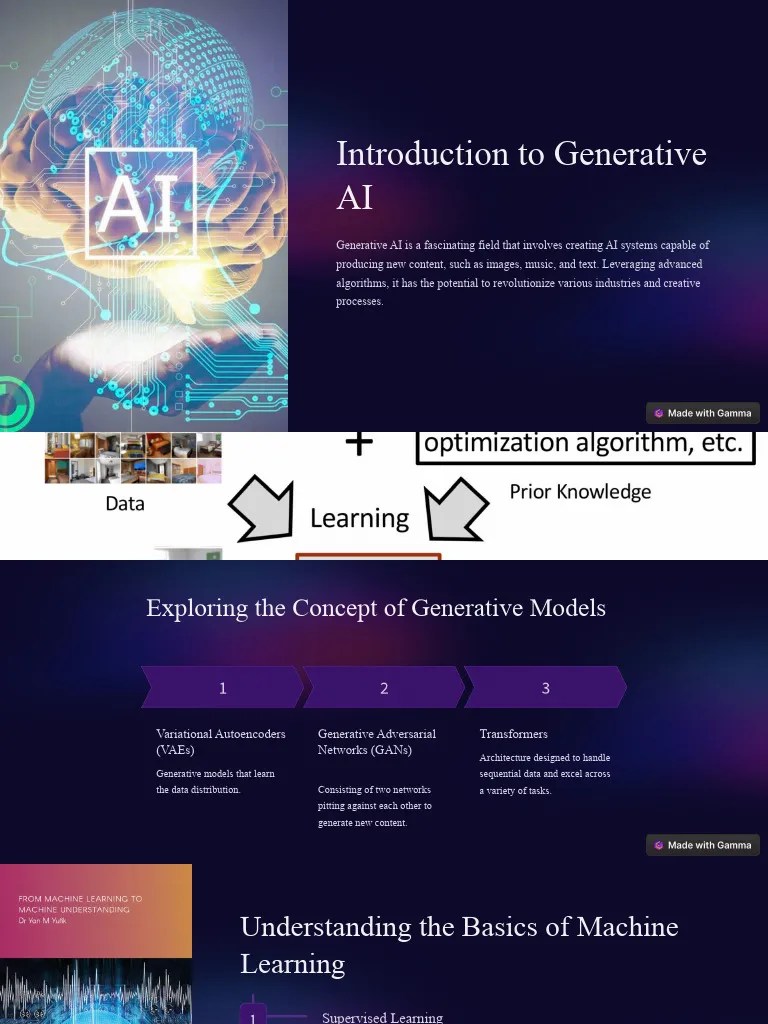 Introduction To Generative AI | PDF | Art | Computers