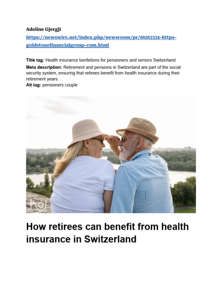 Guest Post 31 - Golden Years To The Fullest - How Retirees Benefit From Health Insurance | PDF ...