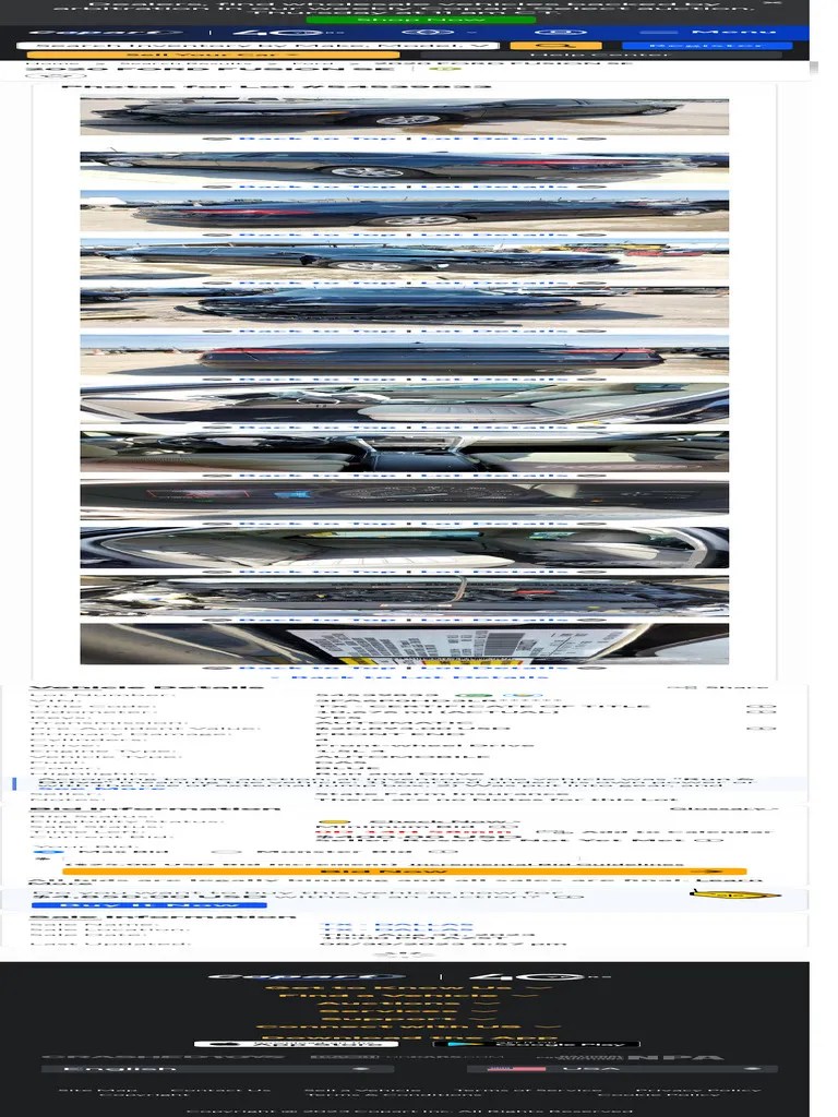 Copart USA - Leader In Online Salvage & Insurance Auto Auctions 2 | PDF ...