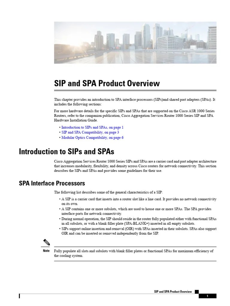 Asr Spa Sip Intro | PDF | Internet Protocols | Computer Standards