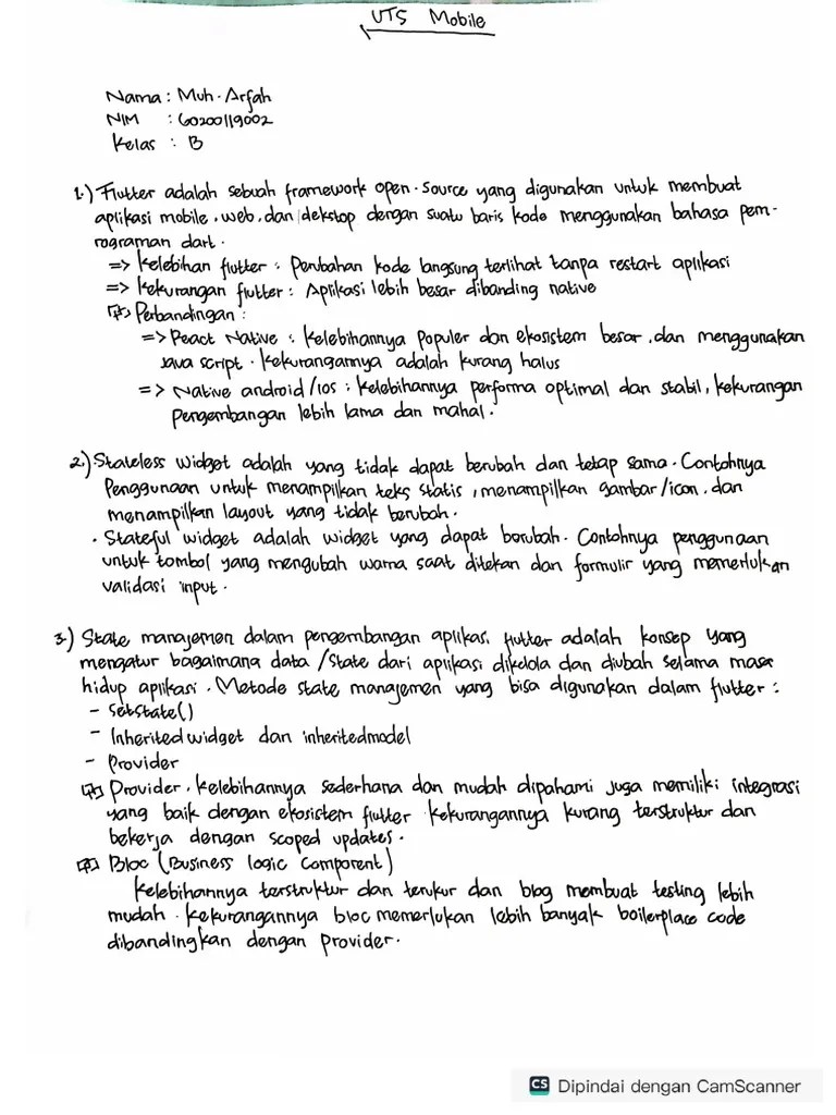 Mid Pemrograman Mobile Pdf