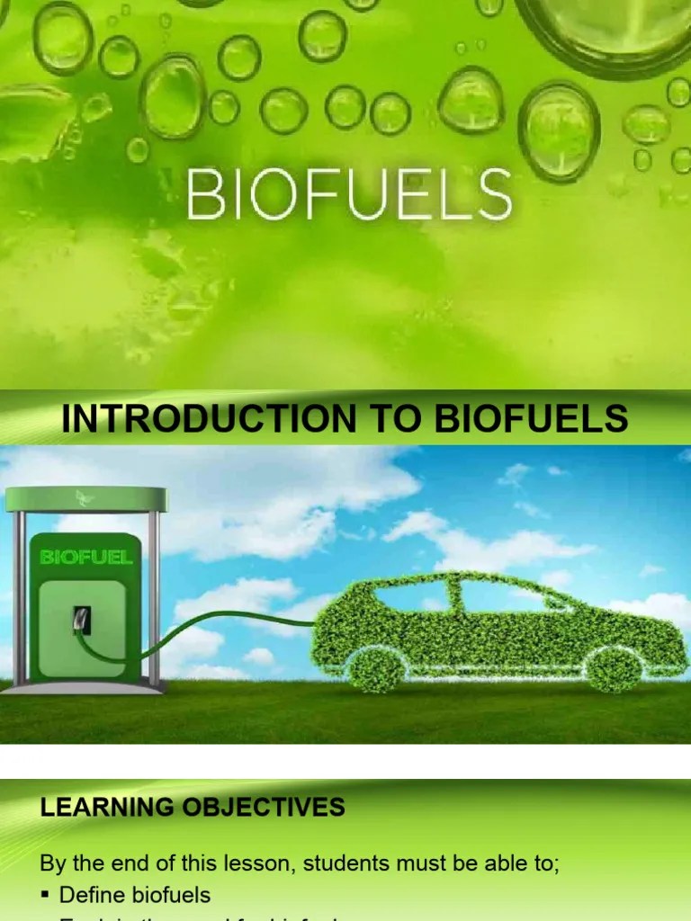 Introduction To Biofuels | Download Free PDF | Biofuel | Biodiesel