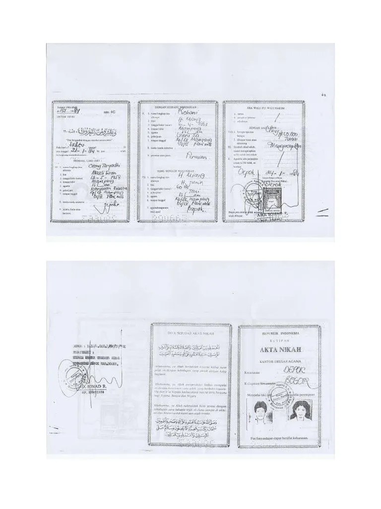 Akta Nikah | PDF