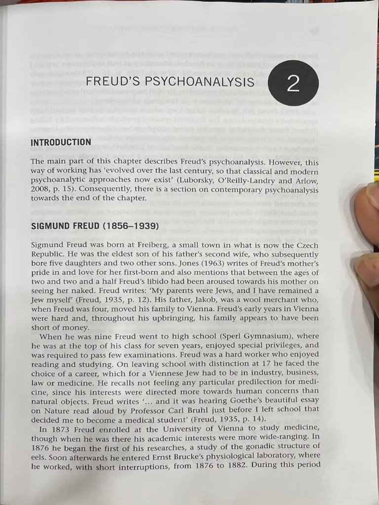 Counselling Freud Psychoanalysis | PDF