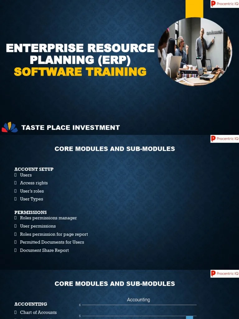 Enterprise Resource Planning (Erp) | PDF