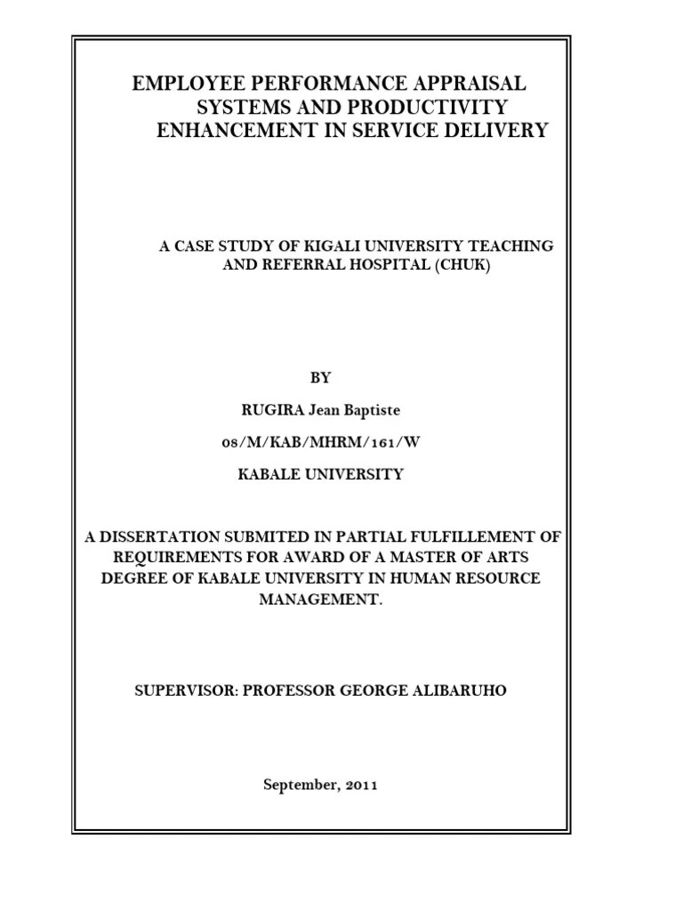 Employee Performance Appraisal | PDF | Performance Appraisal | Business