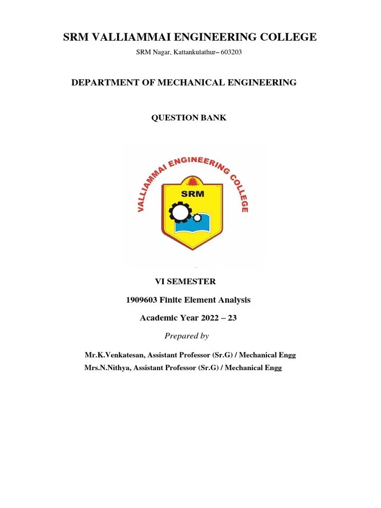 1909603-finite-element-analysis | PDF | Finite Element Method | Mathematical Analysis