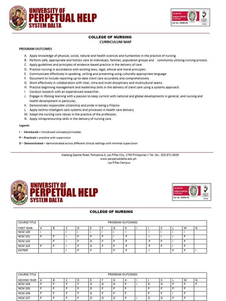 BS In Nursing Program | PDF | Nursing | Health Care