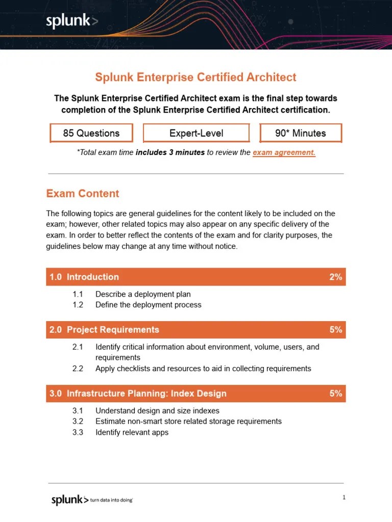 Splunk-test-blueprint-architect | Download Free PDF | Software ...