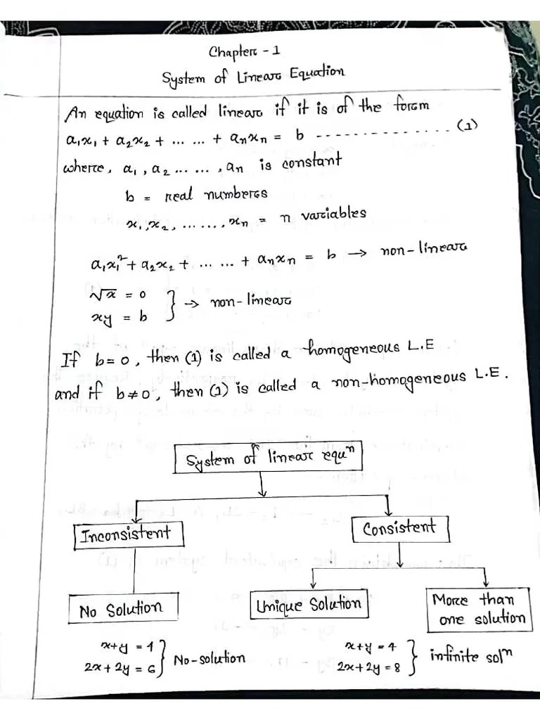 Linear Algebra 2 | PDF