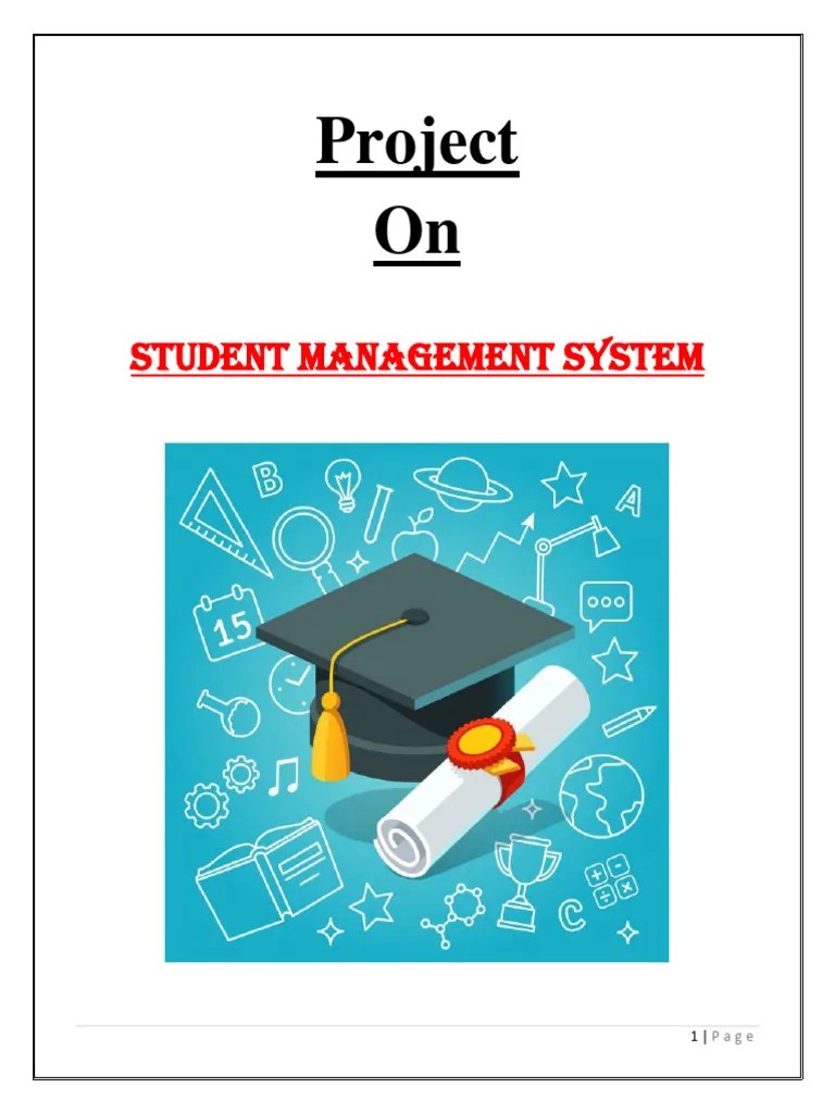 XII Student Management Project | PDF | Computer Science | Computing