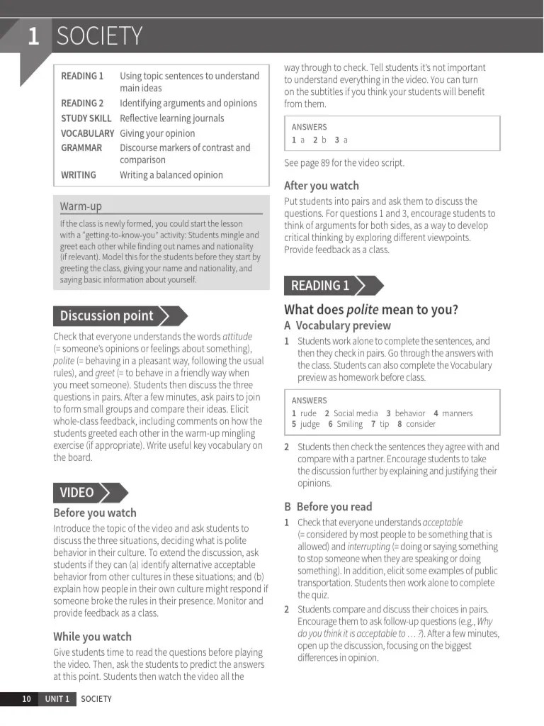 Skillful Second Edition Level 2 Reading And Writing Teacher S Book ...