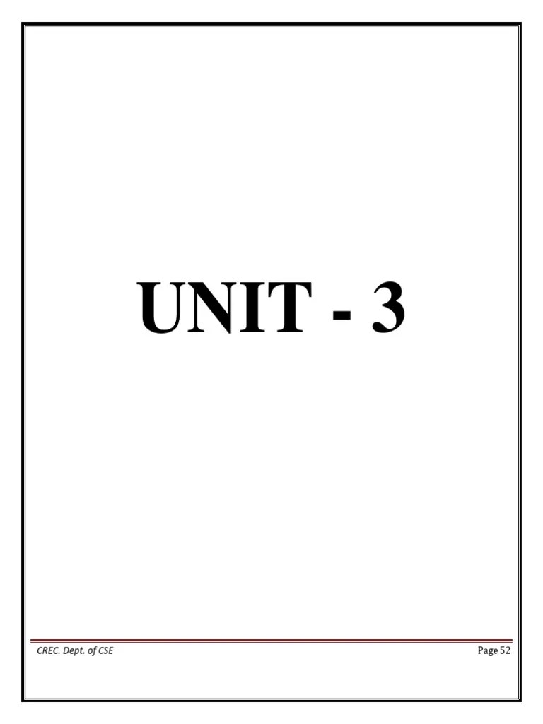 DBMS Unit-Iii | PDF | Databases | Relational Database