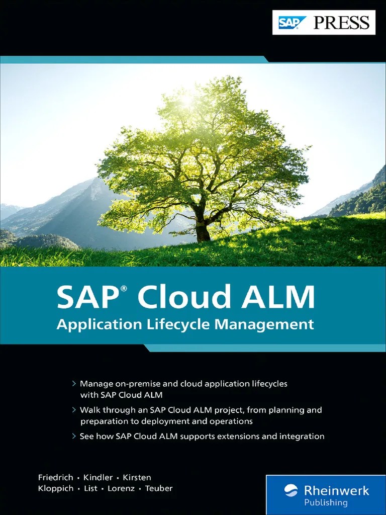 Sap Cloud Alm Sample Chapter | PDF | Scrum (Software Development ...