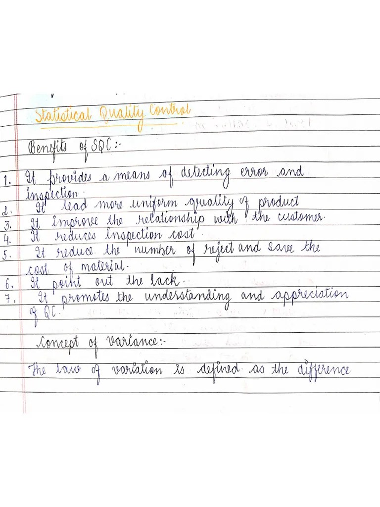 Quality Assurance Notes 2 | PDF