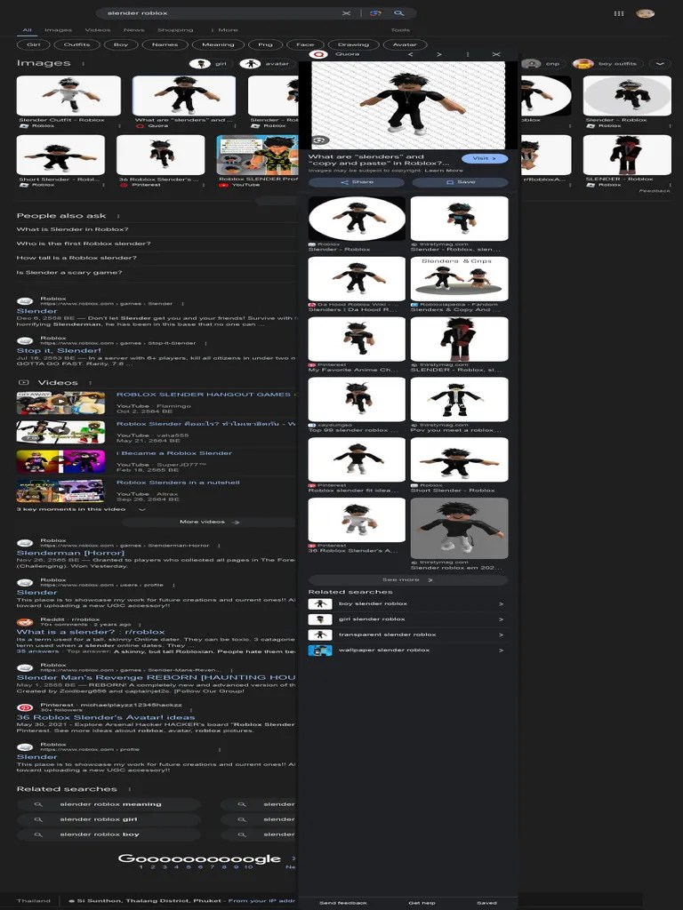 Slender Roblox Google Search PDF Cyberspace Software 1