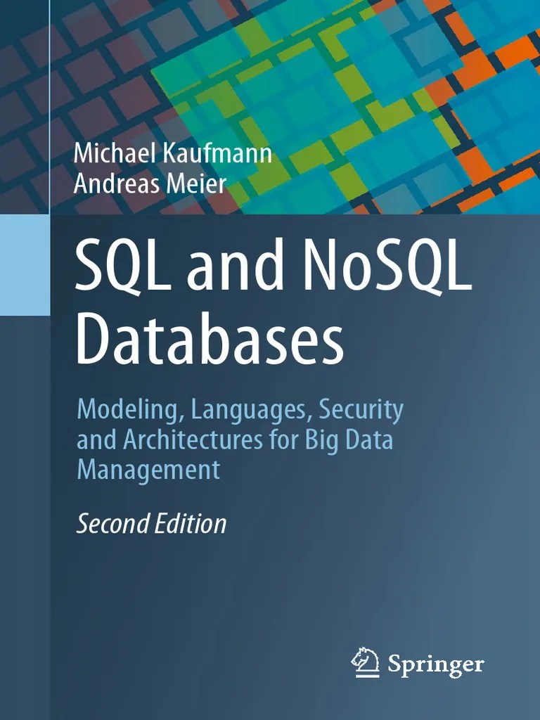 SQL Nosql Databases Architectures 2nd | PDF | Relational Database ...