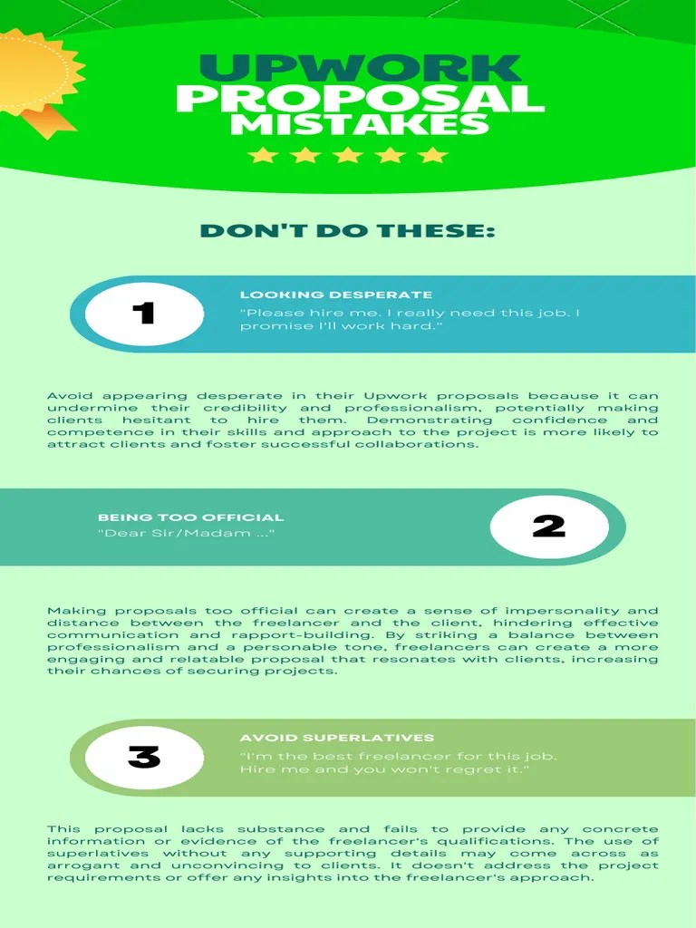 Upwork Proposal Mistakes EXPLAINED | PDF | Expert | Credibility