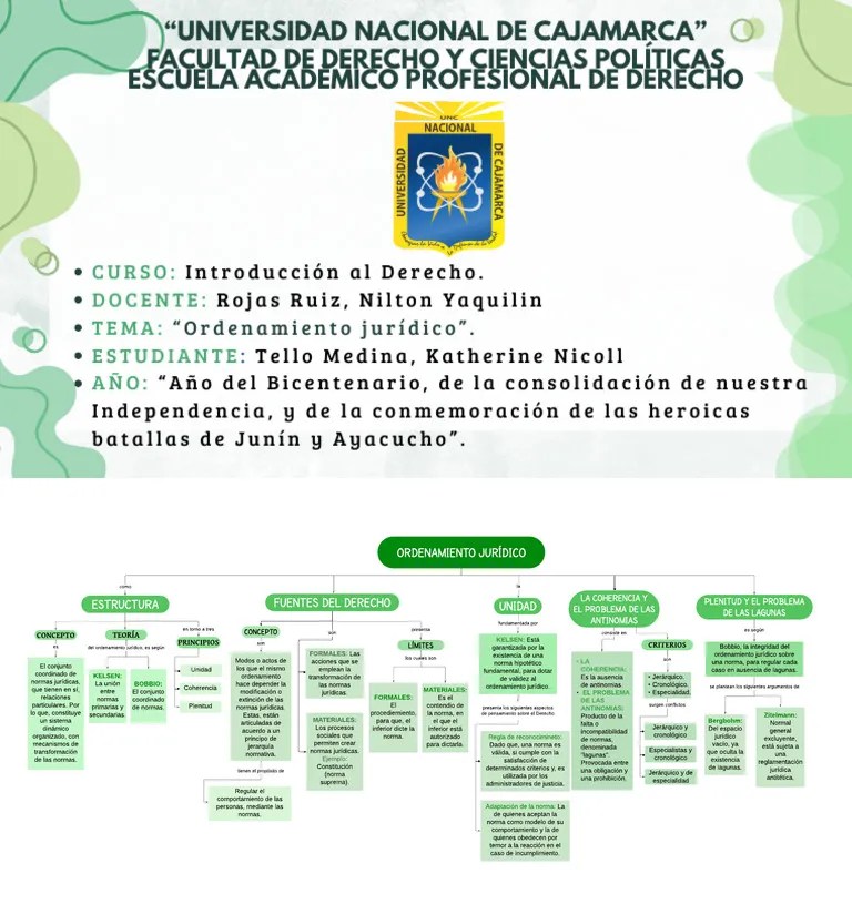 ORDENAMIENTO JURÍDICO | Descargar Gratis PDF | Educación En Artes Liberales | Ciencias Políticas