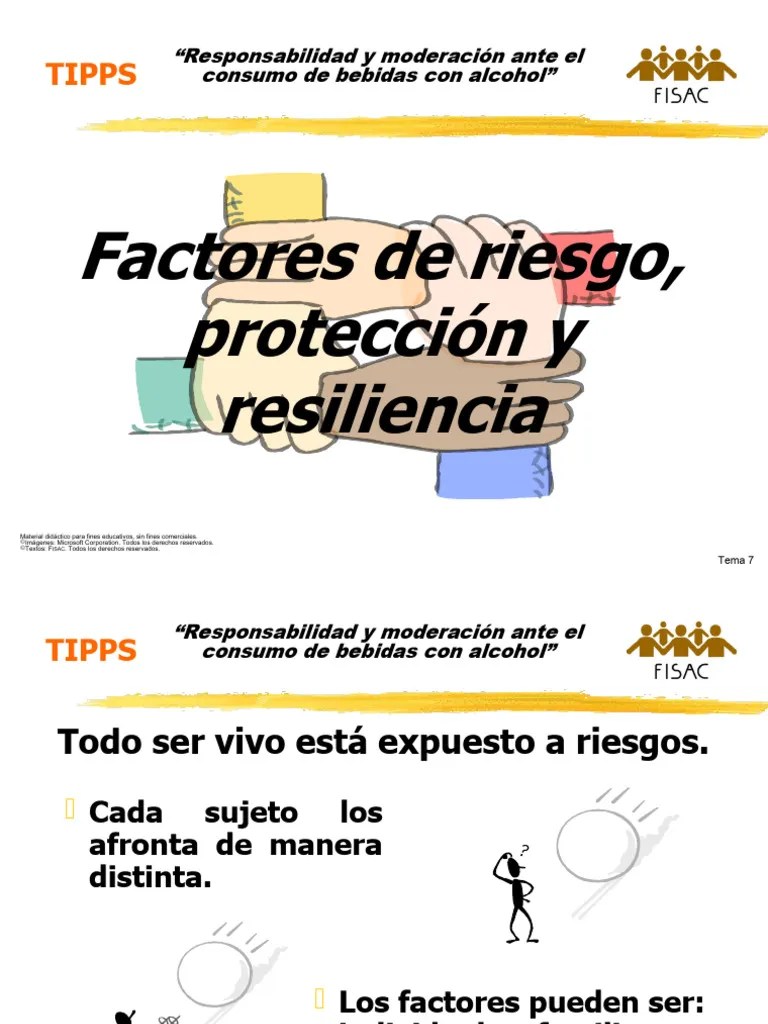 07 Factores De Riesgo, Protección Y Resiliencia. | PDF | Resiliencia Psicológica | Psicología Social