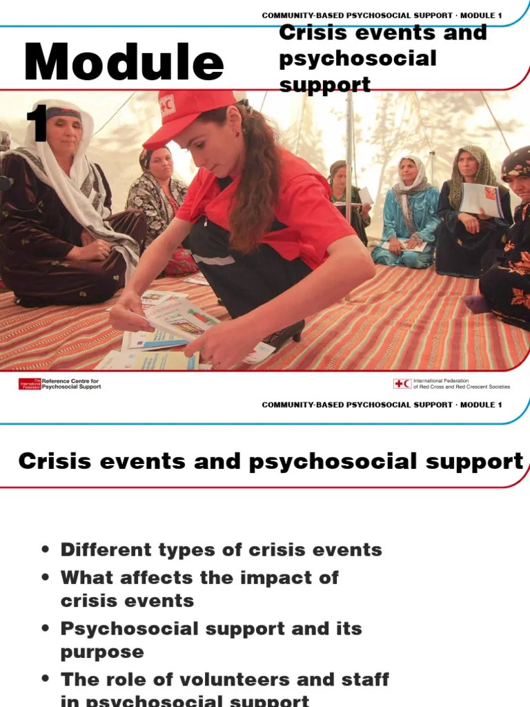 Cbps Enmodule 1 Pdf Psychosocial Mental Health