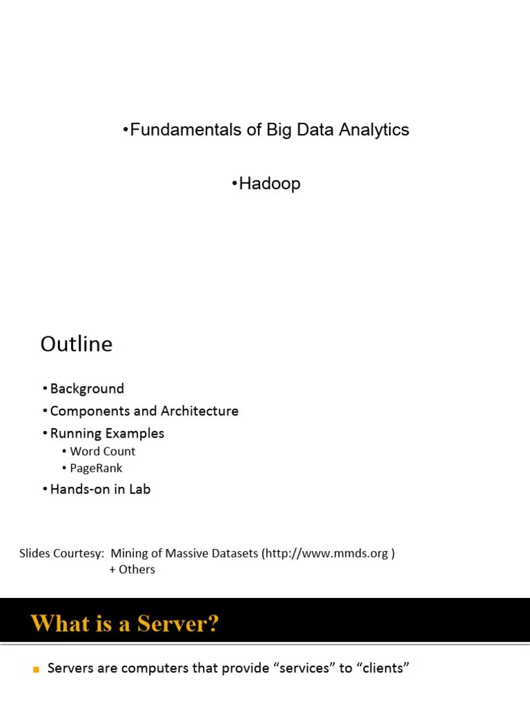 3 Hadoop | PDF | Apache Hadoop | Map Reduce