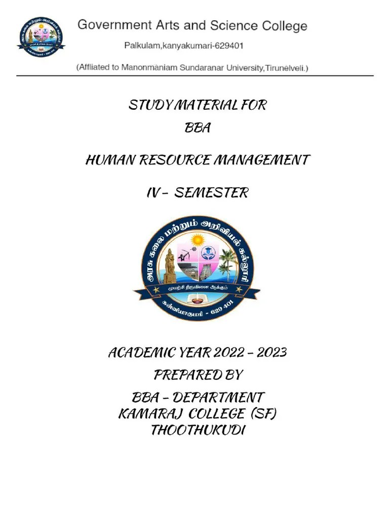 Human Resource Management | PDF