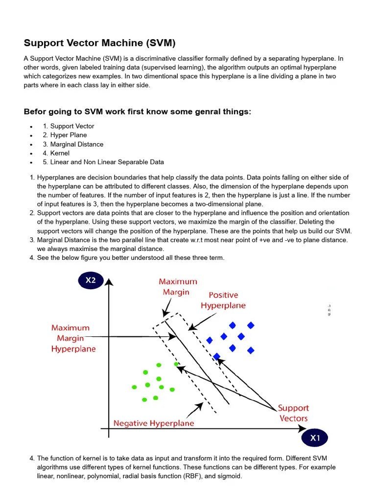 06 Support - Vector - Machine | PDF | Support Vector Machine | Applied Mathematics