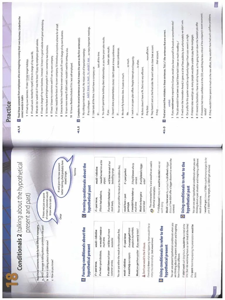 2nd And 3rd Conditionals In Business | PDF