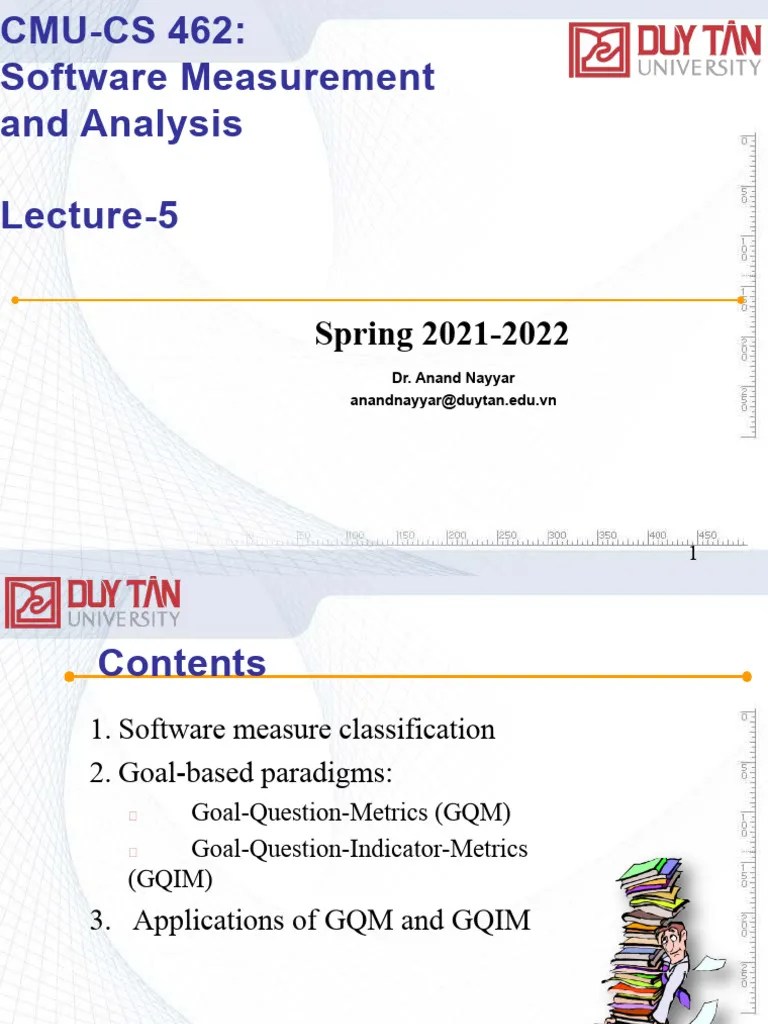 CMU-CS 462 - Software Meassurement And Analysis - 2020S - Lecture ...