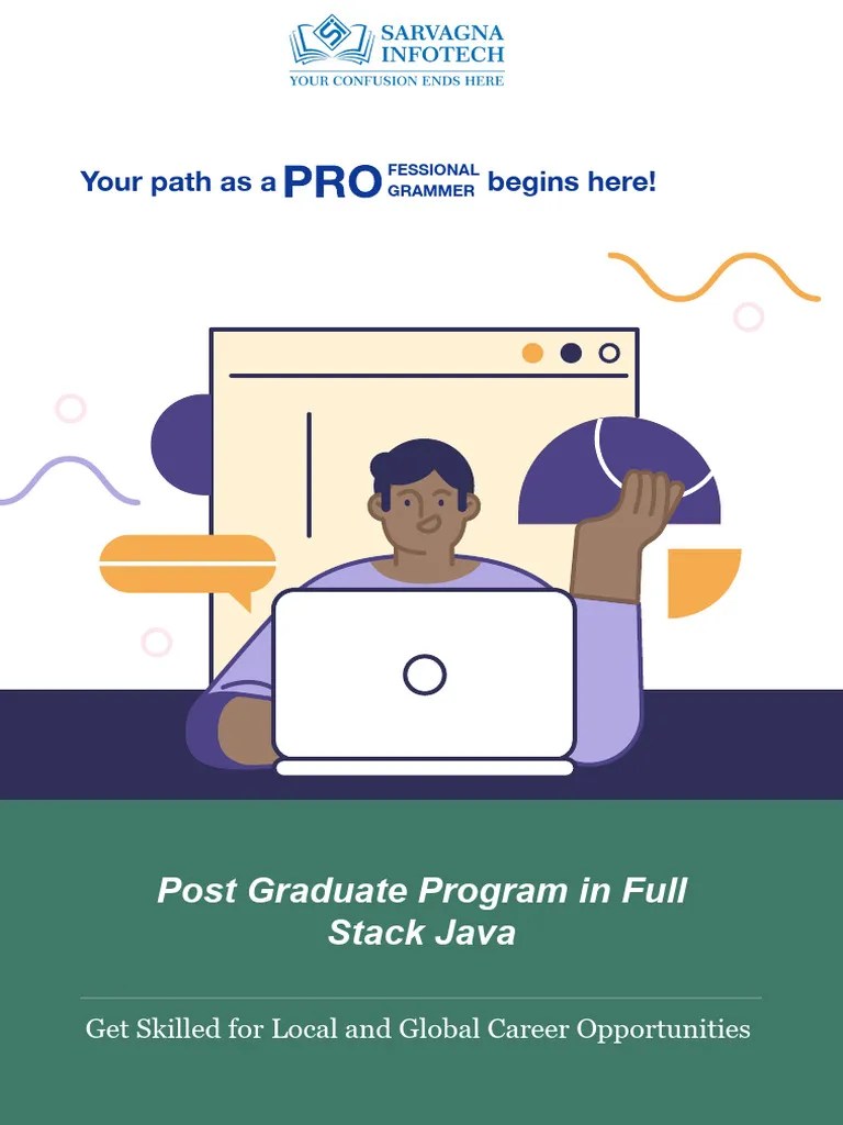 PGP Full Stack Java Brochure - Sarvagna Infotech | PDF | Computer ...