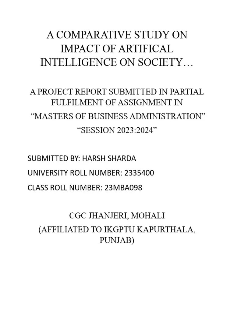 Business Analytics Project | PDF | Artificial Intelligence | Intelligence (AI) & Semantics