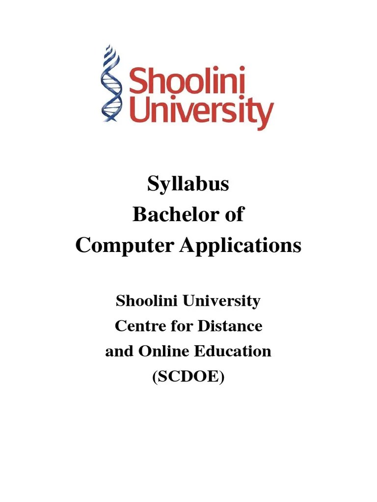 BCA Syllabus | PDF | Artificial Intelligence | Intelligence (AI ...