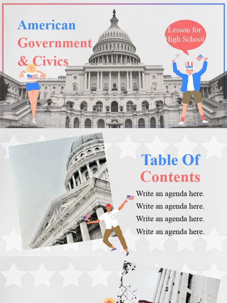 American Government And Civics Lesson For High School | PDF | Human ...
