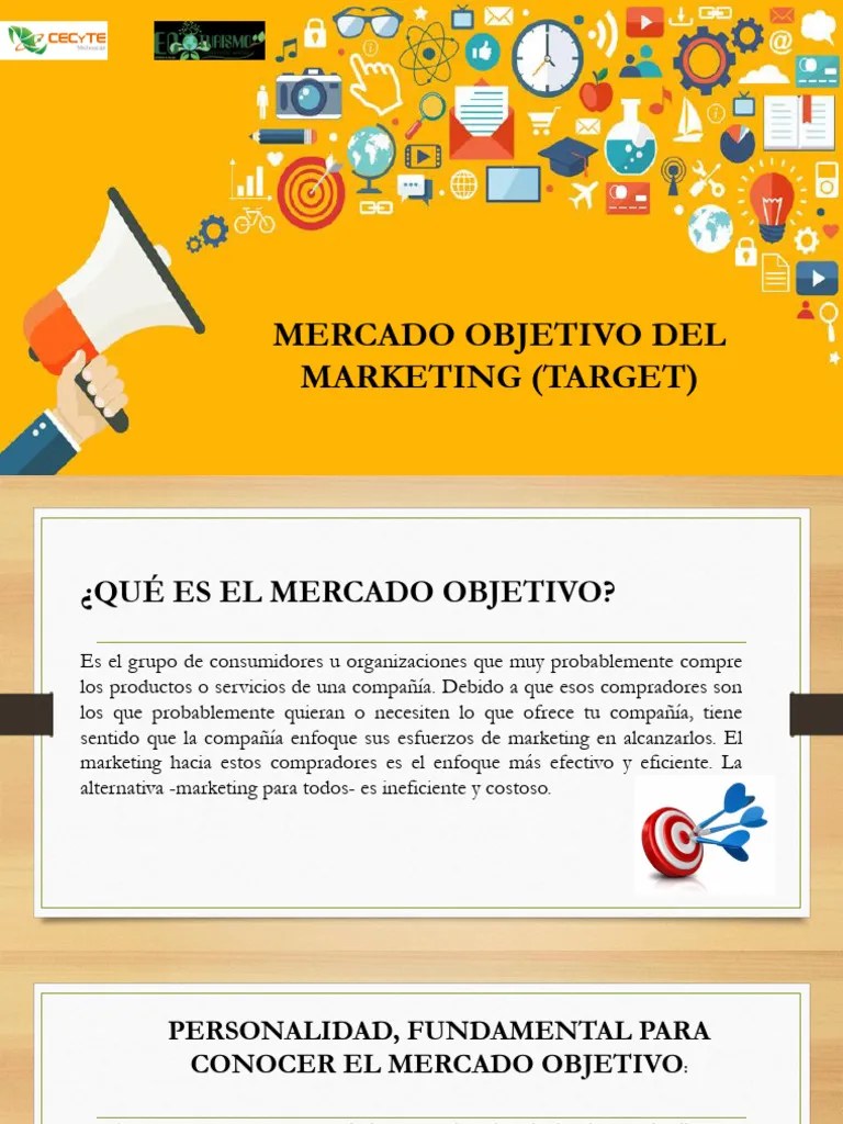 Target Pdf Marketing Mercado Economía