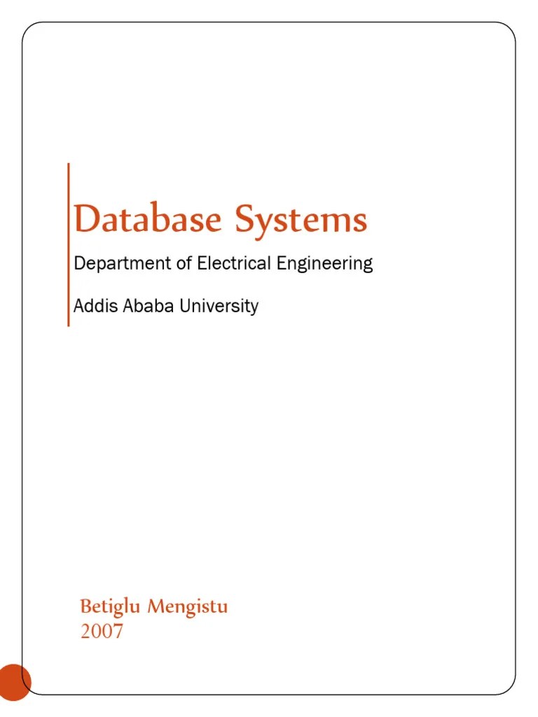 Database Systems | PDF | Databases | Conceptual Model