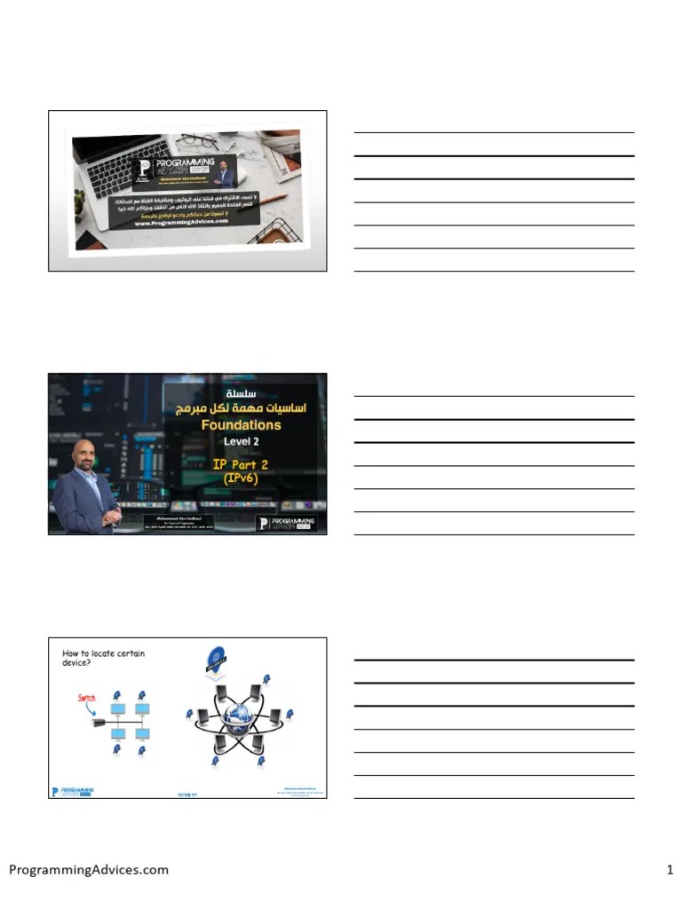 07 IP Part 2 (IPv6) | PDF | Communications Protocols | Computer Engineering