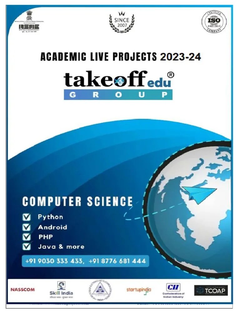 Computer Science Project Titles 2023 24 Takeoff Edu Group | PDF ...