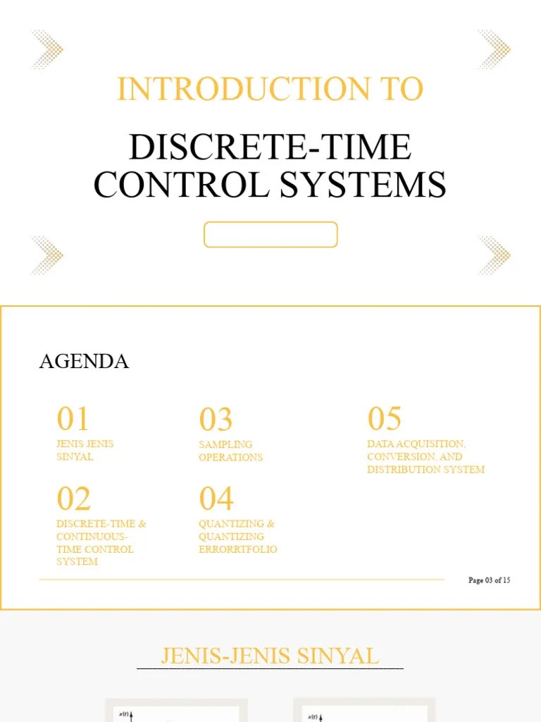 Introduction To Discrete-Time Control Systems | PDF | Digital To Analog ...