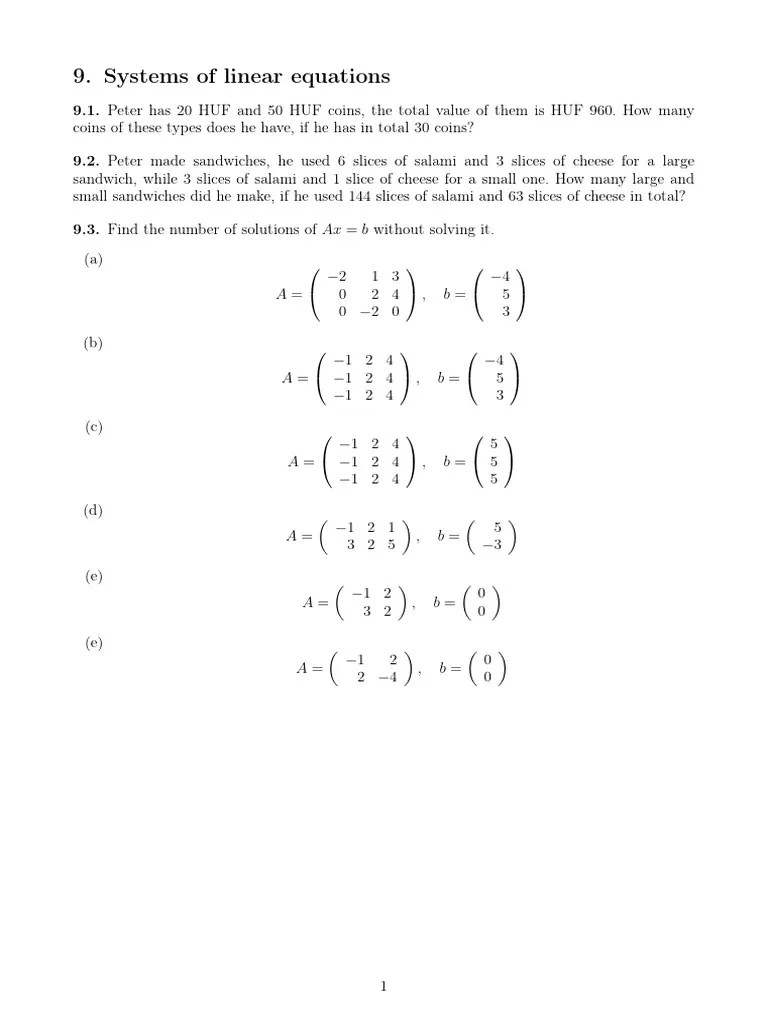 Exercises_9 | PDF | Mathematical Physics | Applied Mathematics