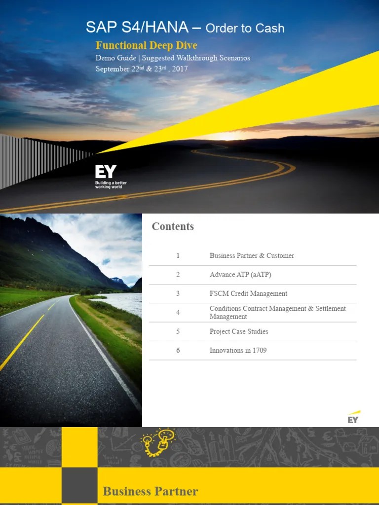 SAP S4HANA Sales Training Final | PDF | Credit | Finance & Money Management