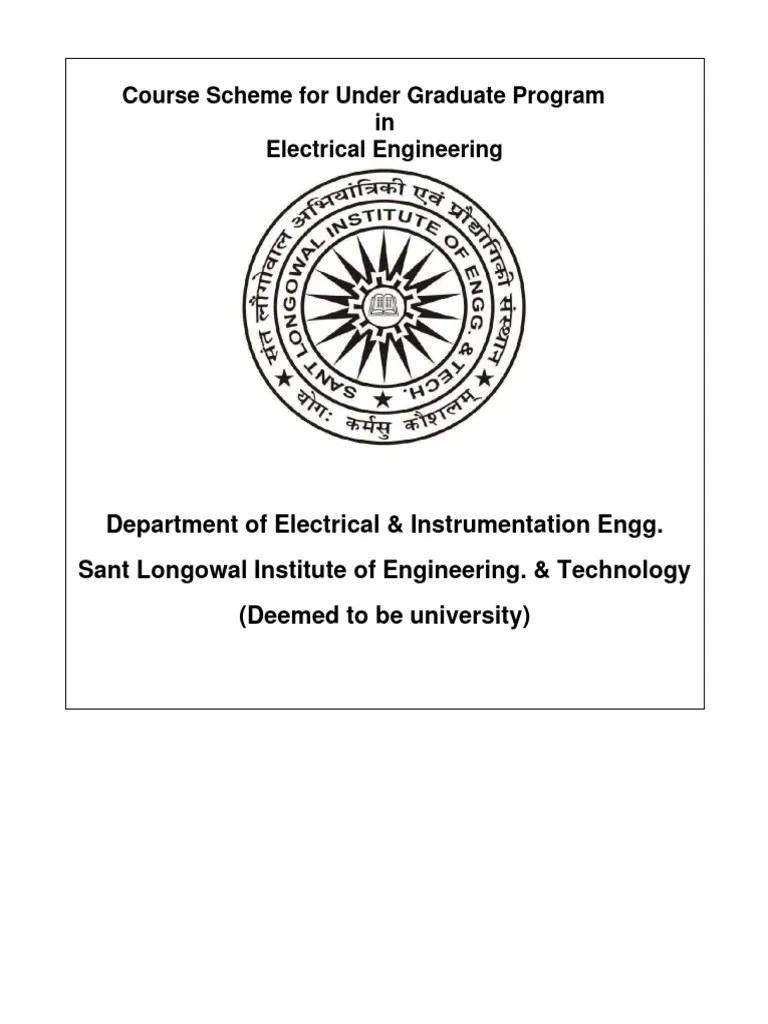 Electrical Syllabus | PDF | Capacitor | Alternating Current
