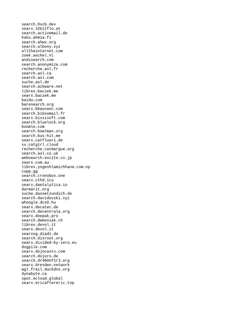 Search Engine Directory | PDF