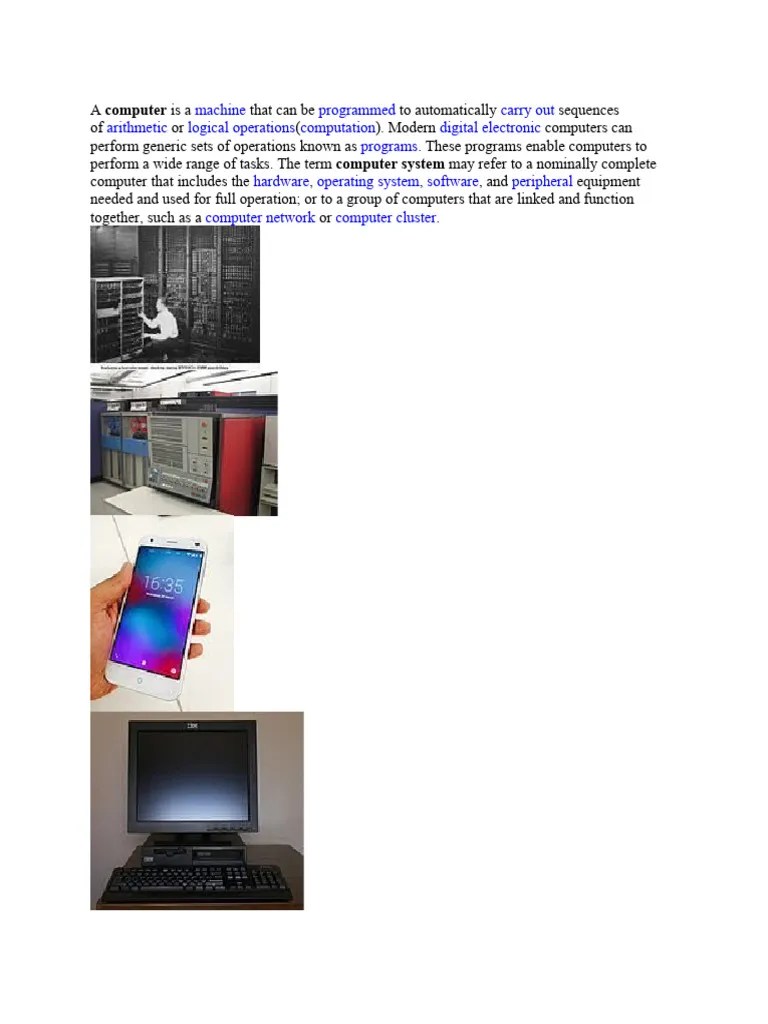 Computer 4 | PDF | Central Processing Unit | Office Equipment