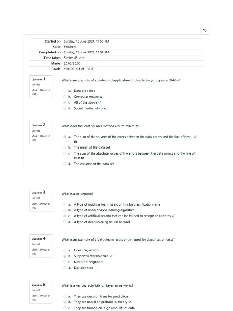 Midterm Quiz 2 - Attempt Review | PDF | Machine Learning | Statistical ...